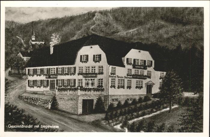 Oberkirch Baden Gasthof Pension Salmen