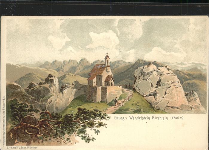 Wendelstein Berg Kirchlein