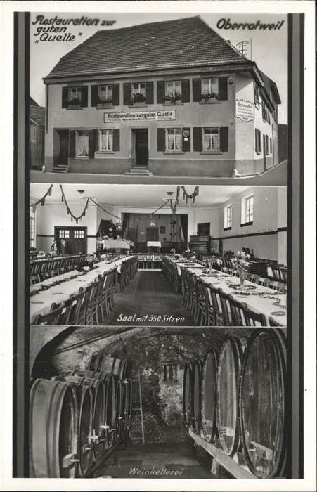 Oberrotweil Restauration zur guten Quelle