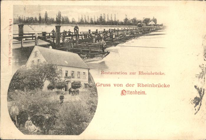 Ottenheim Schwanau Restaurant zur Rheinbrücke