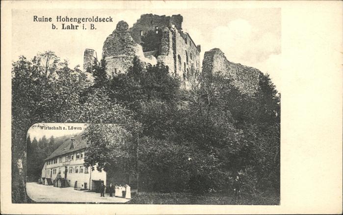 Lahr Schwarzwald Ruine Hohengeroldseck