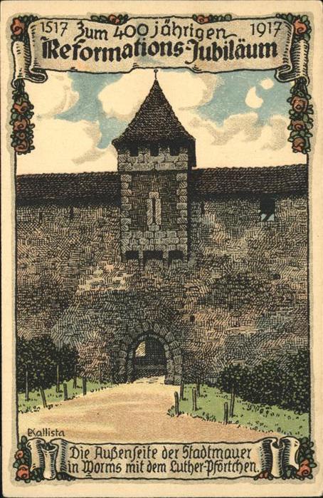 Worms 400-jähriges Reformations-Jubiläum