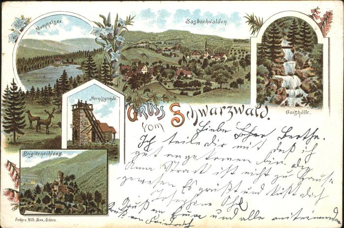 Sasbachwalden Hornisgrinde
Mummelsee