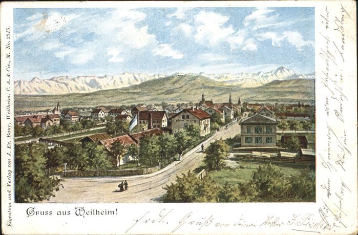 Weilheim Totalansicht