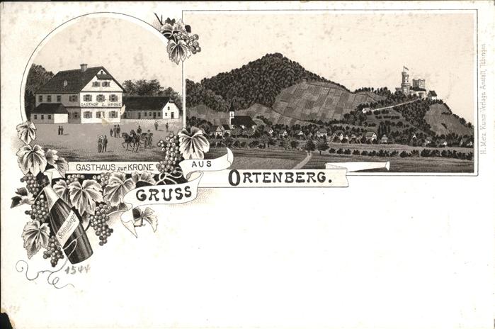 Ortenberg Baden Gasthaus Krone