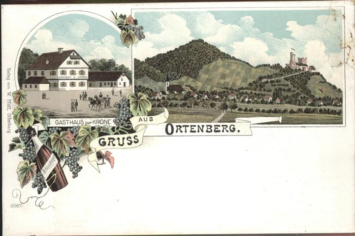 Ortenberg Baden Gasthaus Krone