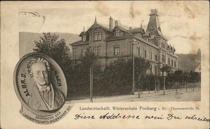 Freiburg Breisgau Landwirtschaftliche Winterschule Thurns