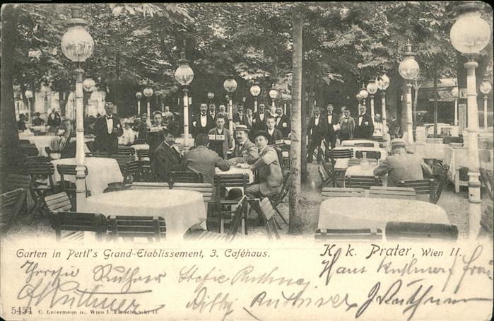 Wien Prater Garten Cafehaus