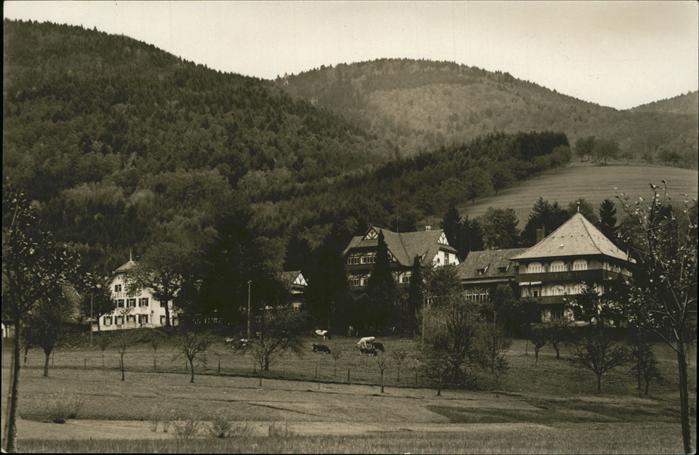 Glottertal Kuranstalt Glotterbad Oberglottertal