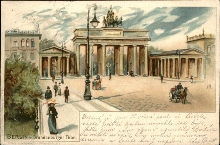 Berlin Alt Berlin Brandenburger Tor