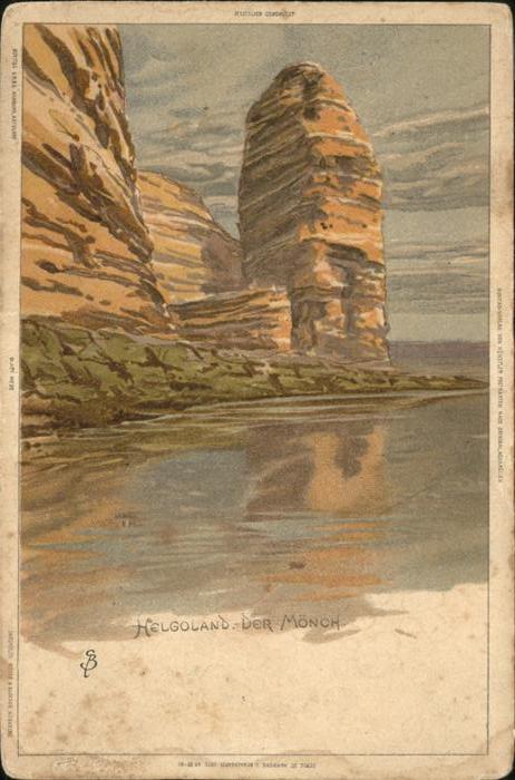 Helgoland Der Mönch Steilküste