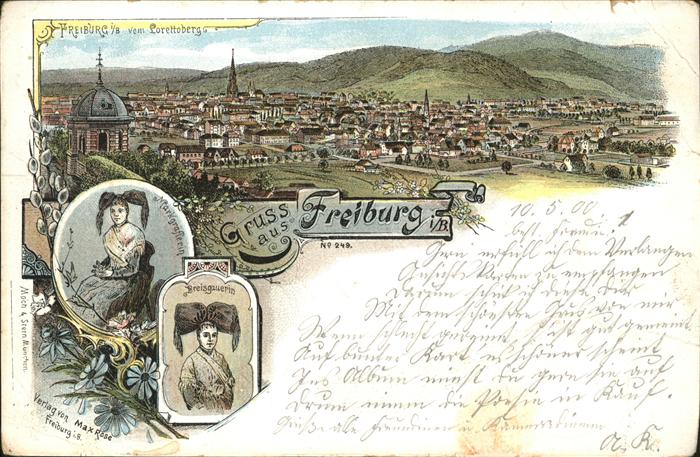 Freiburg Breisgau vom Lorettoberg