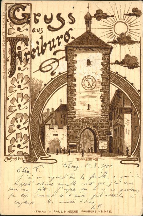 Freiburg Breisgau Schwabentor