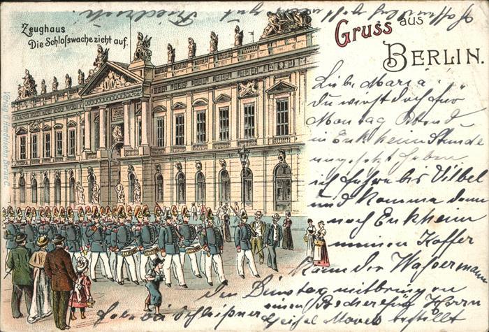 Berlin Zeughaus Schloßwache