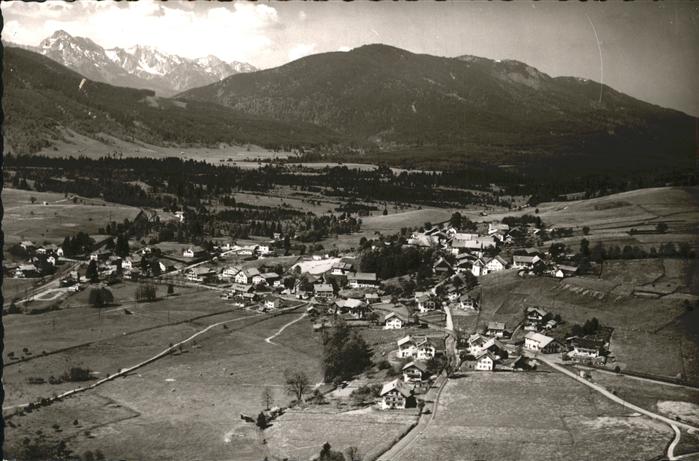 Saulgrub Fliegeraufnahme