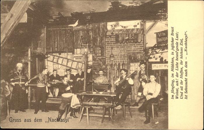 Berlin Alt Berlin Nachtasyl Musikkapelle Kneip