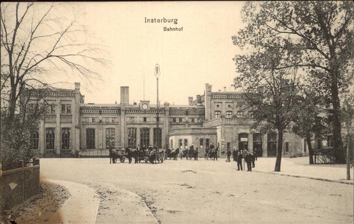 Insterburg Tschernjachowsk Bahnhof