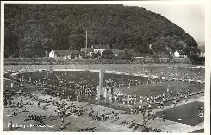 Freiburg Breisgau Strandbad Ferien Sommer