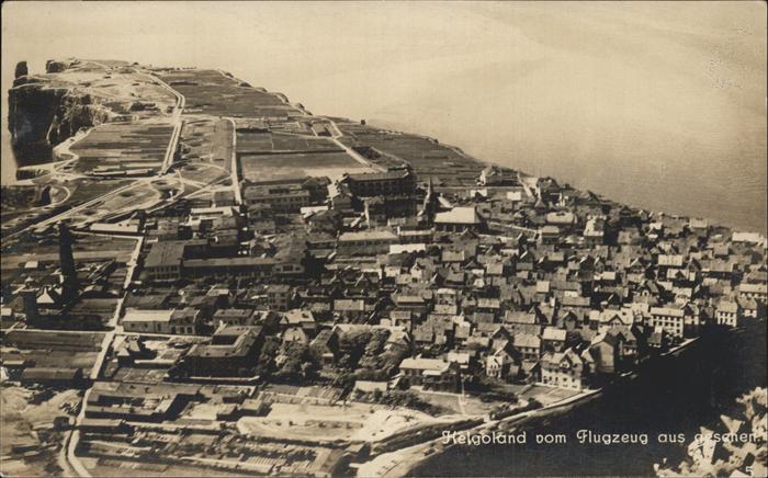 HELGOLAND Insel Schleswig-Holstein Fliegeraufnahme