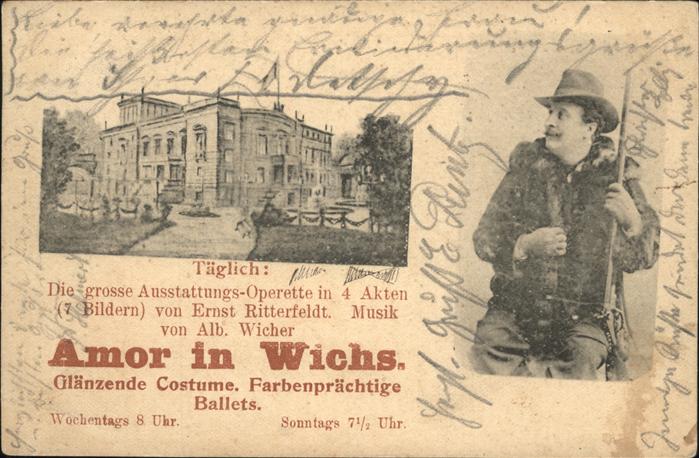 Berlin Amor in Wichs Operette Ernst Ritterfeld