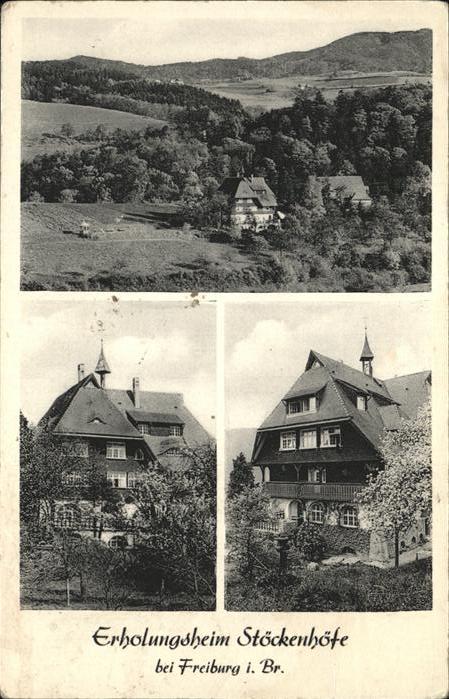 Freiburg Breisgau Erholungsheim Stöckenhöfe