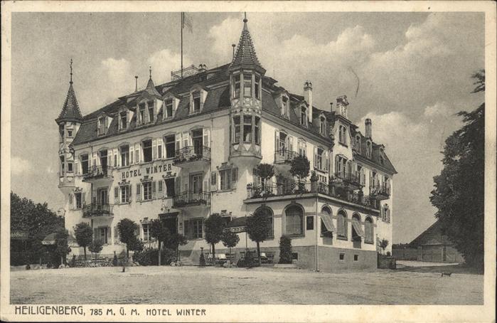 Heiligenberg Baden Hotel Winter