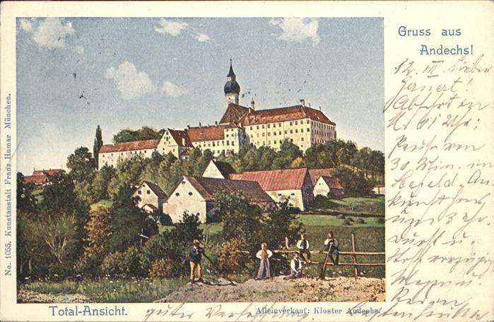 Andechs Kloster Totalansicht