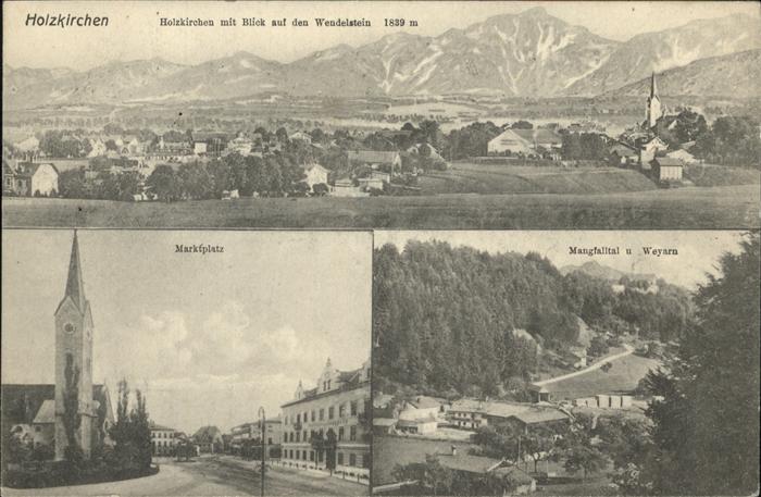 Holzkirchen Oberbayern Wendelstein Markplatz Mangfalltal Weyar