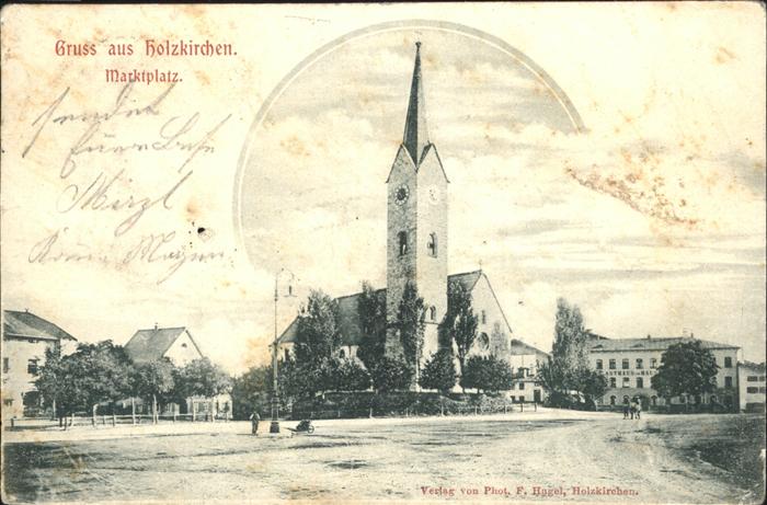 Holzkirchen Oberbayern Marktplatz