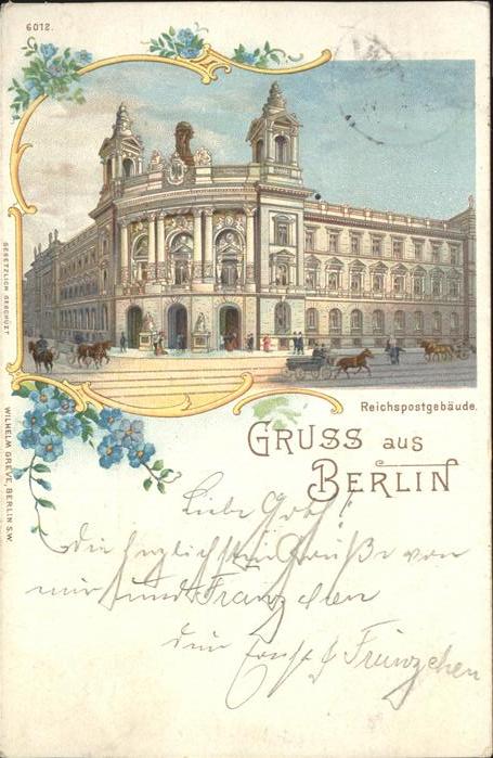 Berlin Reichspostgebäude