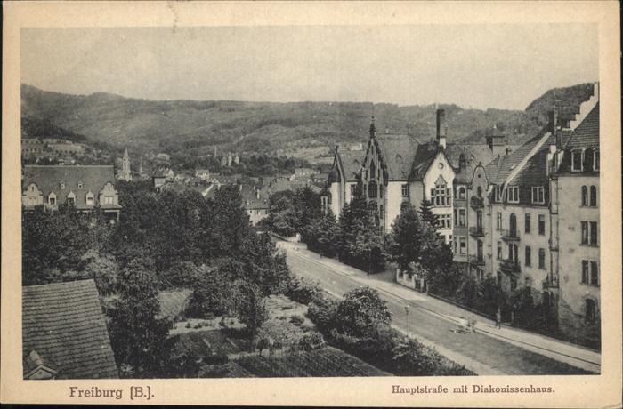 Freiburg Breisgau Hauptstrasse Diakonissenhaus