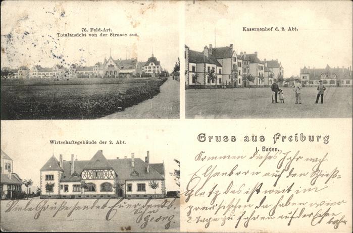 Freiburg Breisgau Kasernenhof Wirschaftsgebäude