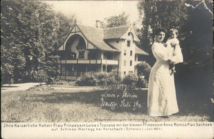 Rorschach Bodensee Schloss Warteck Prinzessin Luisa von Toscana Prinzessin Anna
