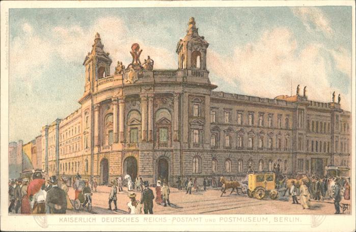 Berlin Postamt Postmuseum Kutsche