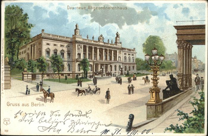 Berlin Neues Abgeordnetenhaus Kutsche