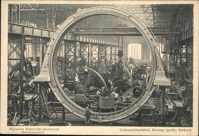 Berlin Grossmaschinenfabrik Elektrizitätsgesel