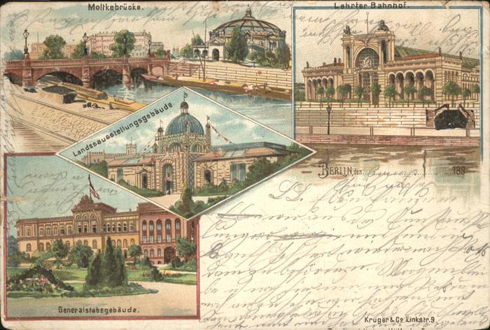 Berlin Moltkebrücke Landesausstellungsgebäude
