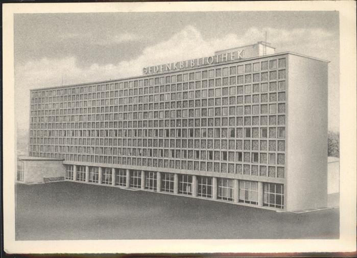 Bibliothek Library Gedenkbibliothek Zentralbibliothek Büch