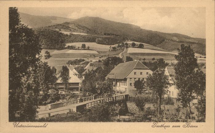 Untersimonswald Gasthaus zum Bären