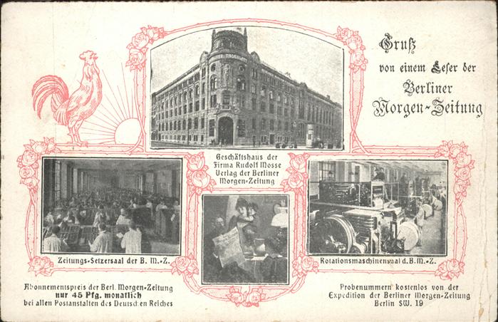 Berlin Berliner Morgenzeitung