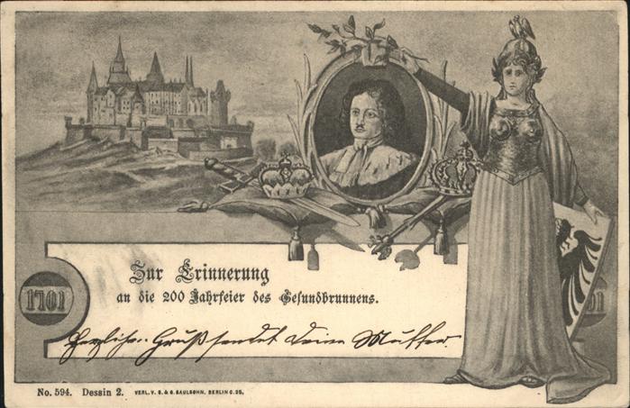 Berlin 200 Jahrfeier Gesundbrunnen