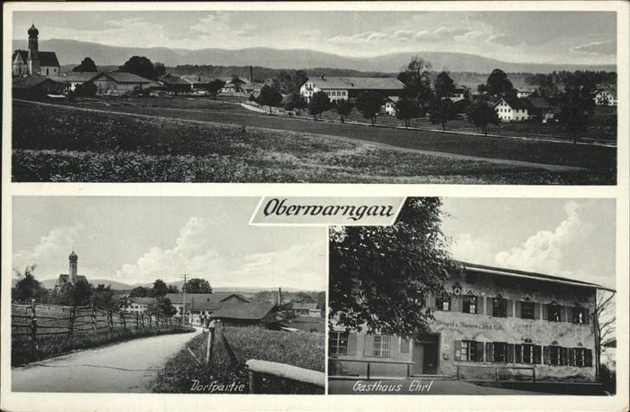 Oberwarngau Panorama Gasthaus Ehrl