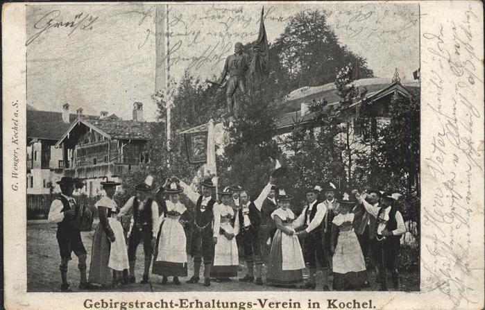 Kochel See Gebirgstracht Erhaltungsverein