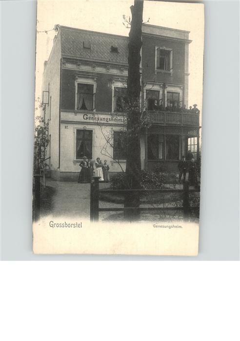 Gross Borstel Hamburg Genesungsheim Menschen