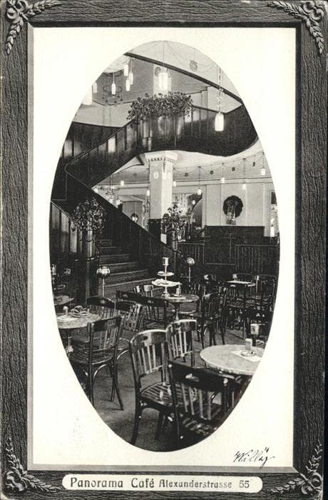 Berlin Panorama Cafe Alexanderstraße