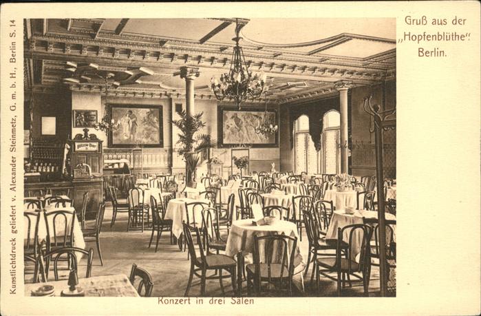 Berlin Restaurant Hopfenblüthe