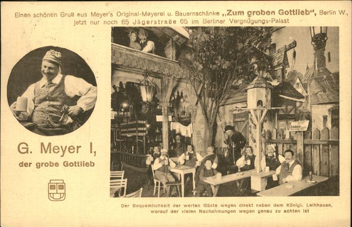 Berlin Zum groben Gottlieb