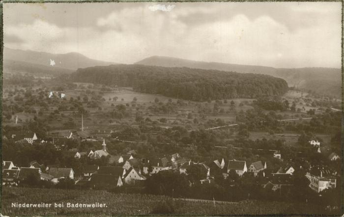 Niederweiler Muellheim Gesamtansicht