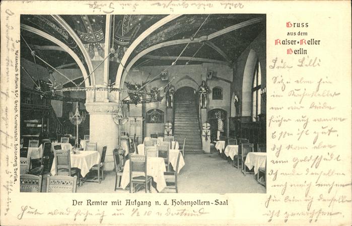 Berlin Kaiser-Keller Remter