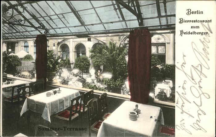 Berlin Bierrestaurant zum Heidelberger
